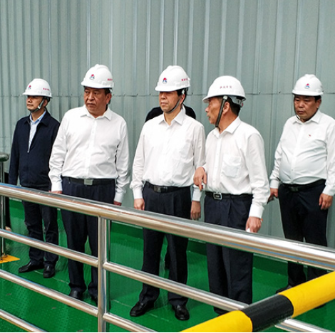 原河南省委副書記、省長陳潤兒到公司參觀指導