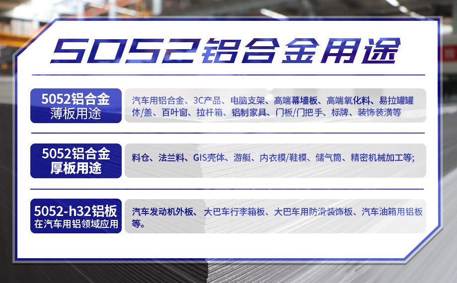 　5052汽車鋁板_5052汽車油箱用鋁板儲(chǔ)氣筒O態(tài)鋁合金_廠家直銷5052鋁板全國(guó)配送